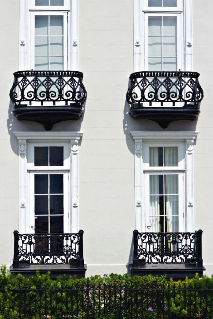 garde-corps balcon en fer forgé