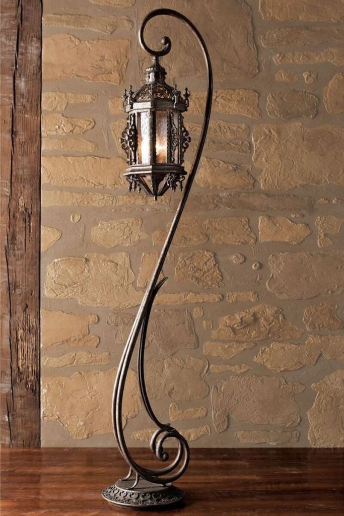 Décoration en fer forgé