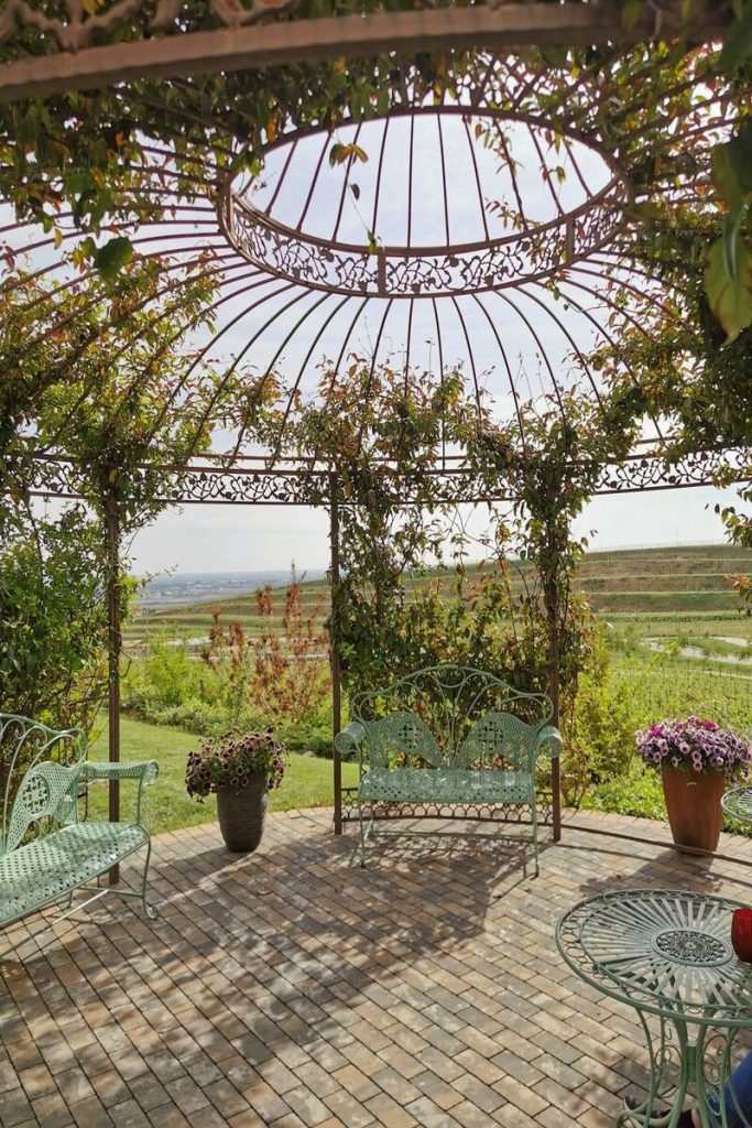 pergolas en fer forgé