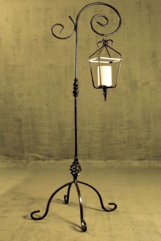 Décoration en fer forgé