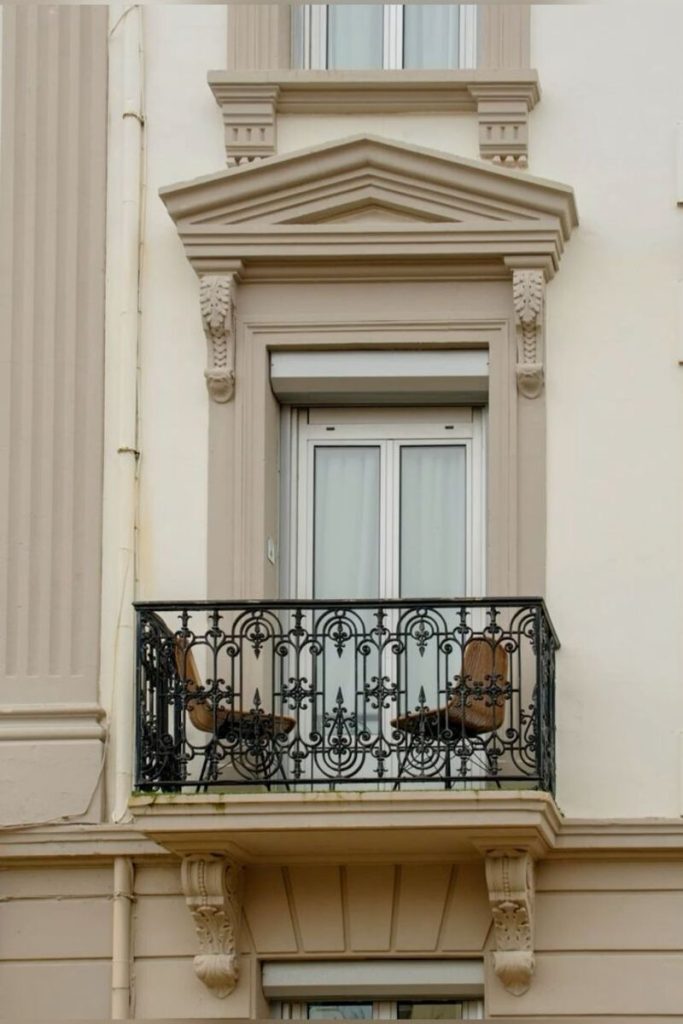 garde-corps balcon en fer forgé