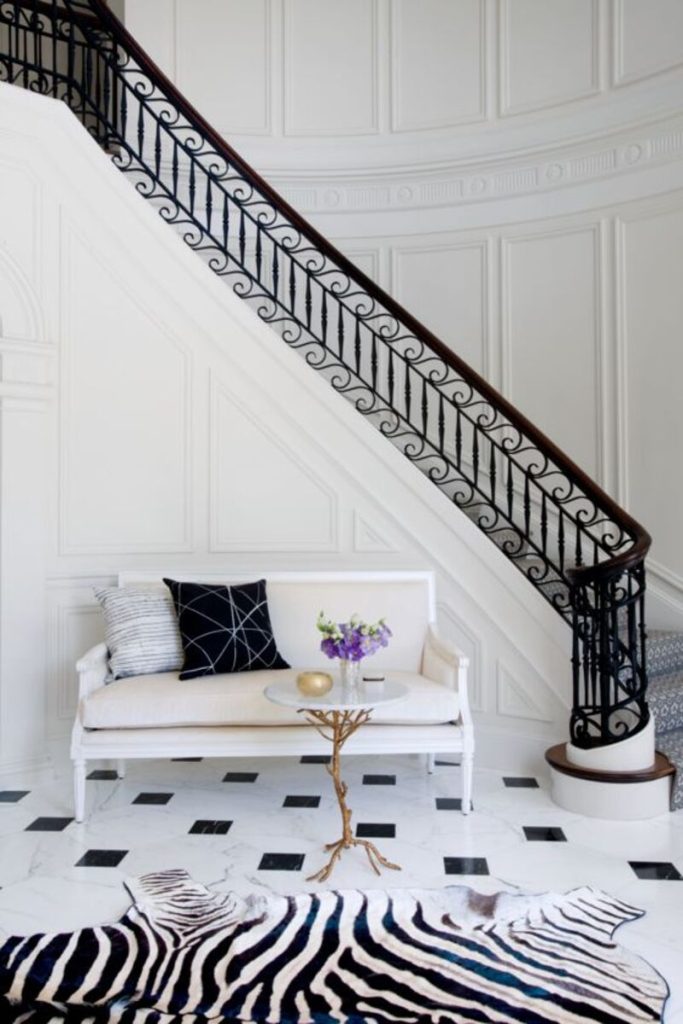 Escalier en fer forgé