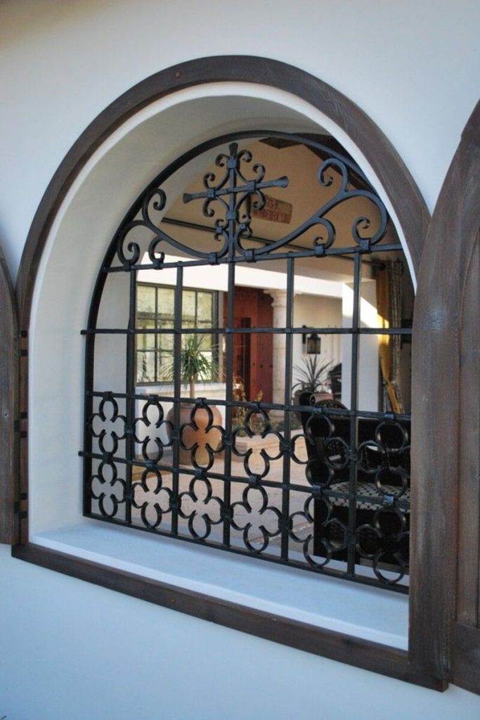 Décoration en fer forgé