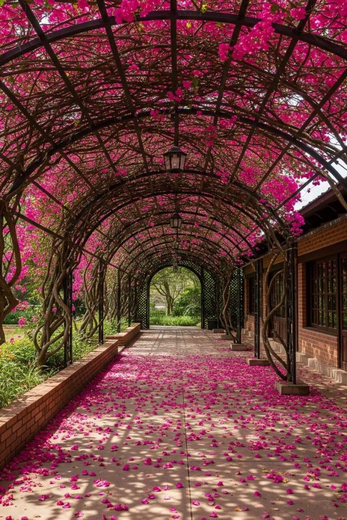 pergolas en fer forgé