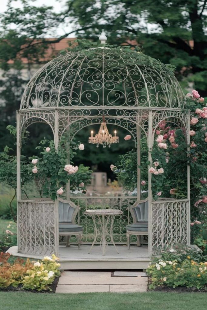 pergolas en fer forgé