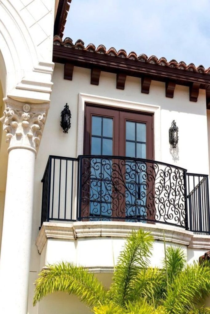garde-corps balcon en fer forgé